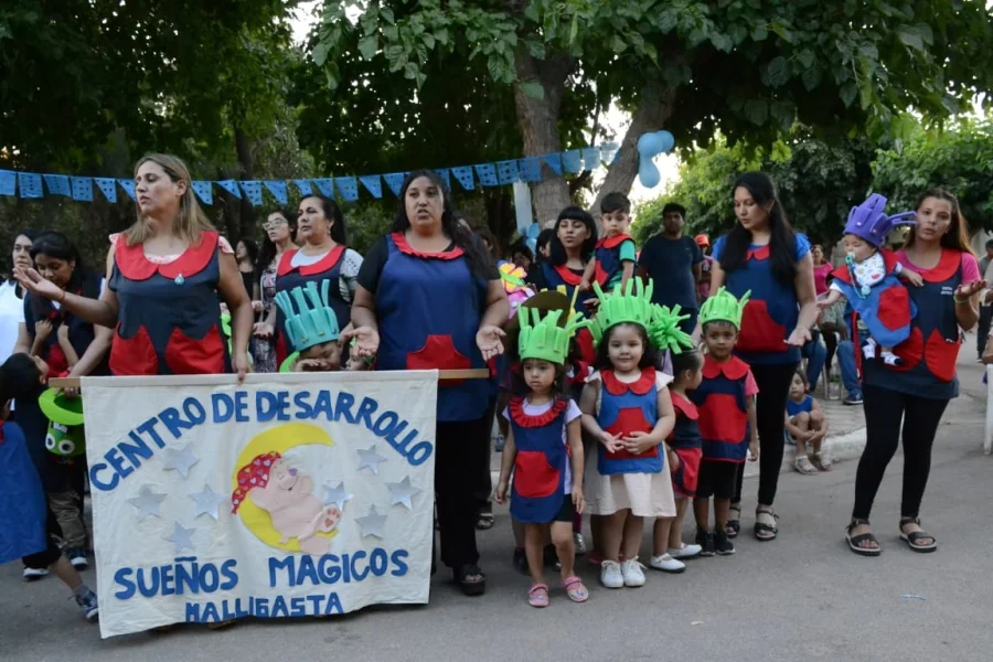  El pueblo de Malligasta vivió a pleno la fiesta del aniversario