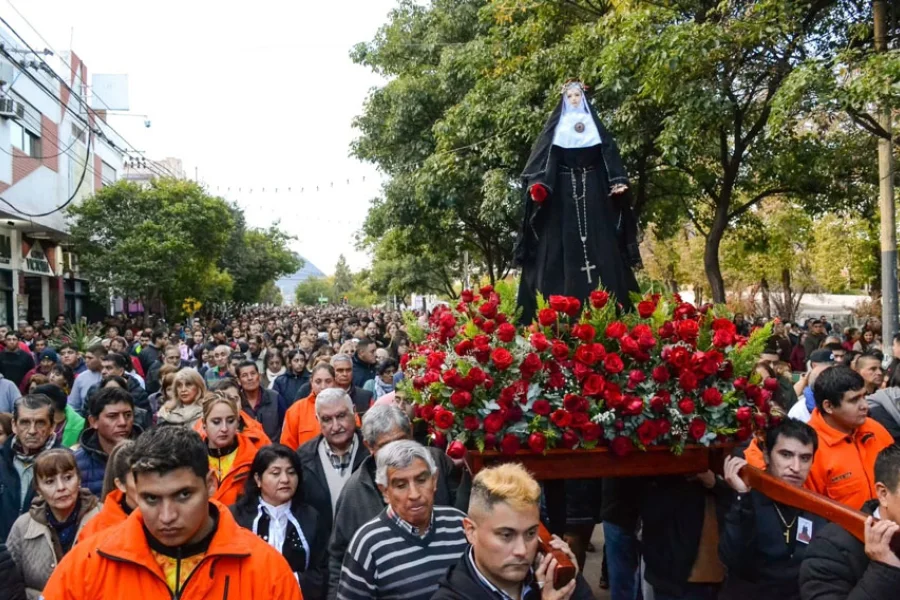  Celebran este miércoles las fiestas en honor a Santa Rita de Casia