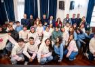 Quintela recibió a estudiantes del Colegio Provincial N° 1