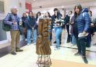 Estudiantes de Artes Visuales visitaron la muestra “Otoño” en La Vieja Terminal