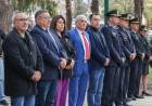 Chilecito homenajeó a Manuel Belgrano con un acto en Plaza Caudillos Federales