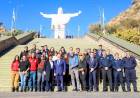 Quintela supervisó la obra de puesta en valor del Cristo de Portezuelo, uno de los principales atractivos turísticos de Chilecito