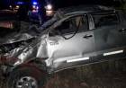 Conductor fue derivado a Capital tras un vuelco sobre la Ruta Nacional 74