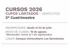 La UNdeC abrió las inscripciones para los cursos gratuitos del Centro Universitario de Oficios