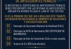 Informan los requisitos para solicitar el Certificado de Antecedentes Penales en Chilecito
