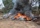 Principio de incendio en Anguinán movilizó a personal policial y bomberos