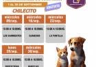 Este miércoles se realizará una nueva jornada de vacunación antirrábica en Los Sarmientos