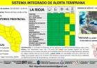 Alerta preventiva por vientos y vientos zonda