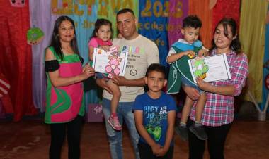 Cierre de Ciclo Lectivo para el CDI de Anguinan