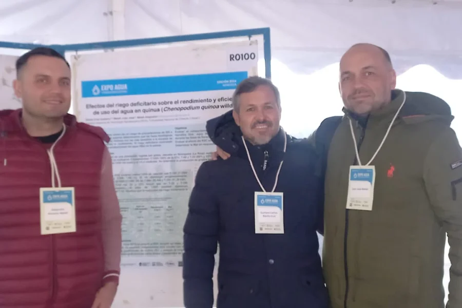  Presentaron investigación de uso de agua en quinua