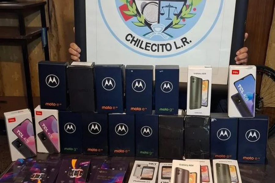  Esclarecen cuantioso robo de celulares y relojes