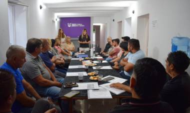 La Secretaría de la Mujer realizó reunión con Delegados