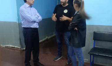 Recorrieron el Hogar de Ancianos Padre Tomás Alberto para evaluar mejoras edilicias