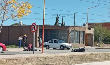 Accidente de tránsito en Chilecito: una mujer resultó herida