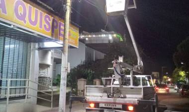 Restablecieron el alumbrado público en distintos sectores de la ciudad tras fallas eléctricas