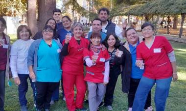 Zona Sanitaria III celebró el día internacional de la enfermería con una jornada en Plaza Principal