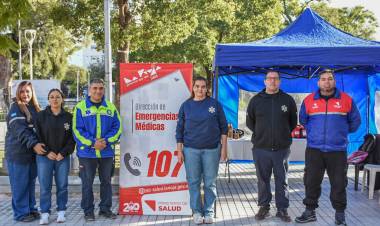 Salud impulsa una campaña para promover el uso responsable del servicio de emergencias 107