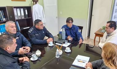 Trabajo articulado entre Salud y Seguridad para optimizar la atención en Chilecito