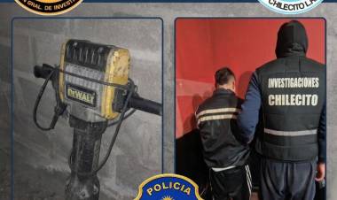 Esclarecen un robo de herramientas y detienen al presunto autor 
