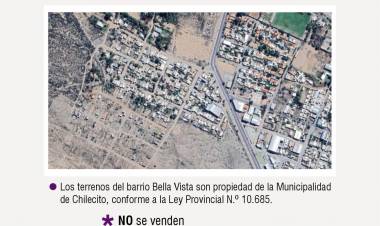 La Municipalidad advirtió que los terrenos de Bella Vista no pueden ser vendidos