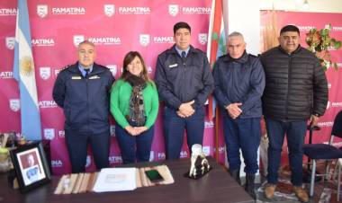 Policía y Municipio de Famatina coordinan acciones para fortalecer la seguridad en Alto Carrizal