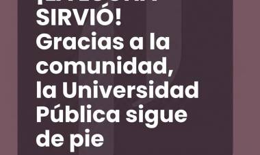 La UNdeC destacó el acuerdo por el financiamiento universitario y valoró el apoyo de toda la comunidad