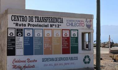 Realizaron tareas de mantenimiento en el Centro de Transferencia de Anguinán