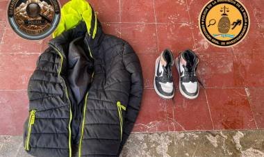 Recuperaron prendas de vestir durante un allanamiento en Chilecito