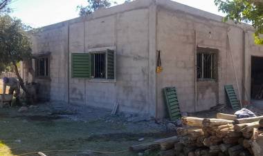 Avanza la construcción del nuevo salón del Club Loma Negra en Nonogasta