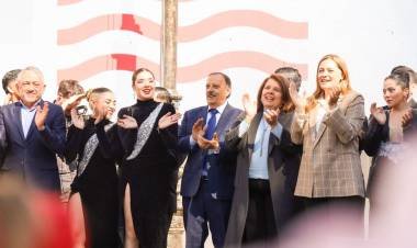 En el aniversario 140° del Municipio de Capital, Quintela llamó a “tener fuerza, fe y trabajar todos unidos”