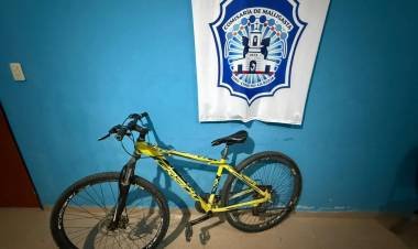 Recuperaron una bicicleta denunciada como sustraída en Chilecito