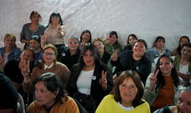 Mujeres peronistas convocan a transformar la realidad desde la organización política