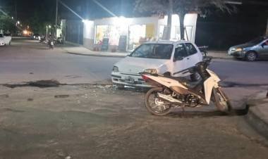 Un motociclista resultó herido tras un siniestro vial en Chilecito