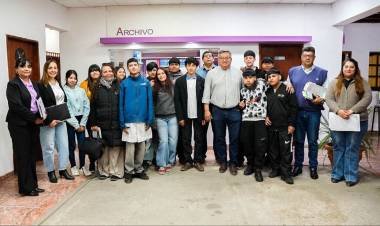 Estudiantes de la Escuela de Comercio visitaron el Concejo Deliberante de Chilecito