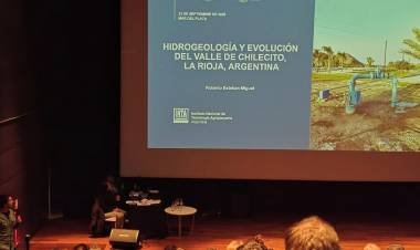 INTA Chilecito participó del XIII Congreso Argentino de Hidrogeología