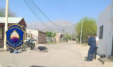Vichigasta: detuvieron a un hombre por un robo en flagrancia y recuperaron un parlante