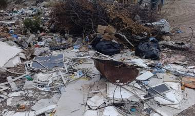 Realizaron tareas de limpieza en micro y macrobasurales cercanos al barrio El Trapiche