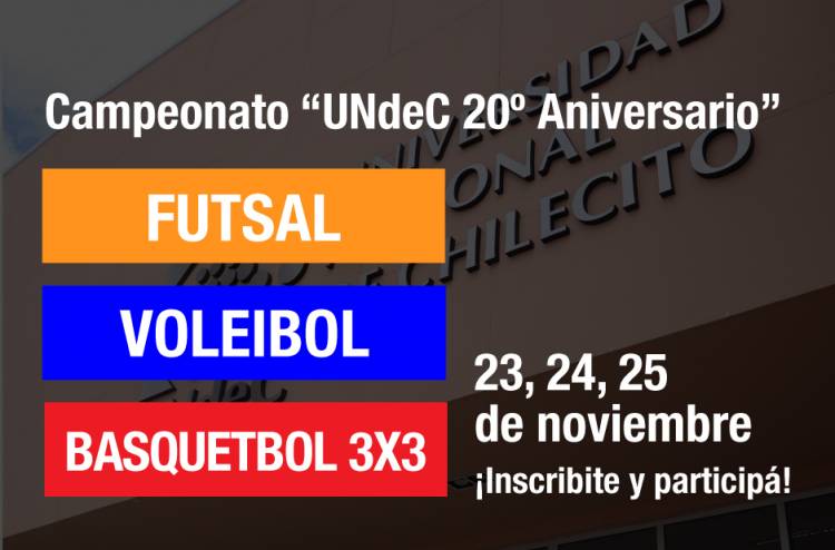 Campeonato «UNdeC 20º Aniversario»