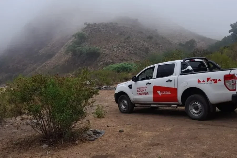 Relevan datos para obra de captación en Chilecito