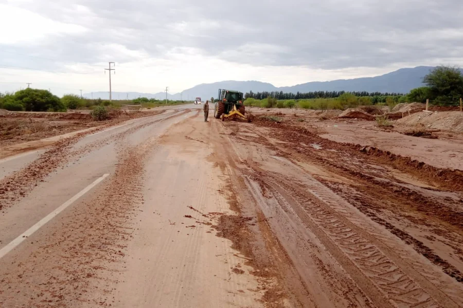 Vialidad mejoró tránsito en Ruta Nacional 40 y 74