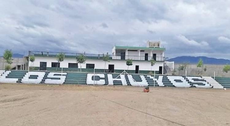 Sueño cumplido Los Chuyos inaugura su estadio