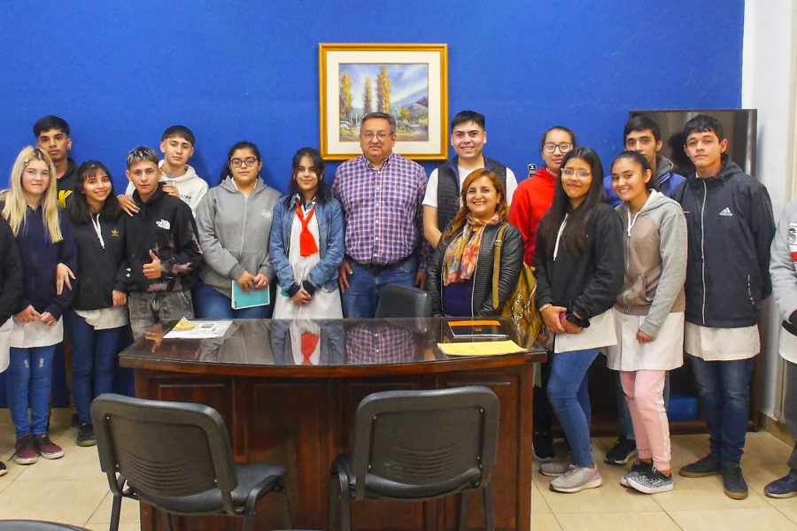  Alumnos de la EPET Nº2 visitaron el Concejo Deliberante