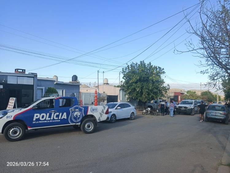 Allanamiento y detención por un siniestro vial en Chilecito