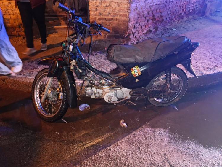 Niña de 9 años quedó en observación tras un siniestro vial en Vichigasta