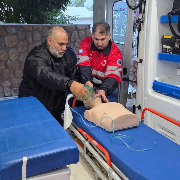 Choferes de Emergencias y Derivación se capacitan para fortalecer la atención prehospitalaria