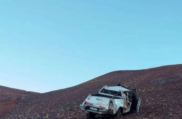 Accidente en la Cuesta del Peñón: involucra a un vehículo de empresa minera