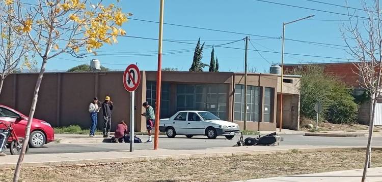 Accidente de tránsito en Chilecito: una mujer resultó herida
