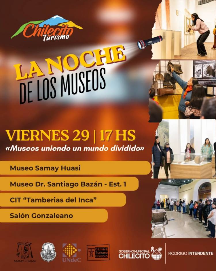 Chilecito vivirá una nueva edición de la Noche de los Museos