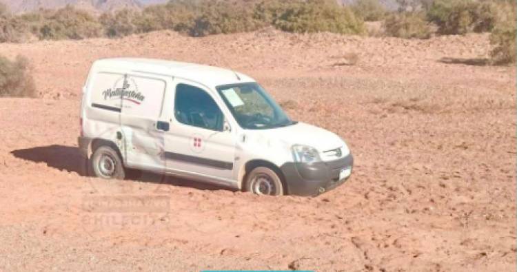 Siniestro vial en Ruta Nacional 76: un utilitario chocó contra un animal ovino