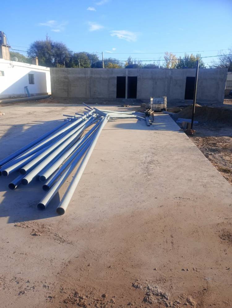 El nuevo Polideportivo de Vichigasta entra en su etapa final de construcción